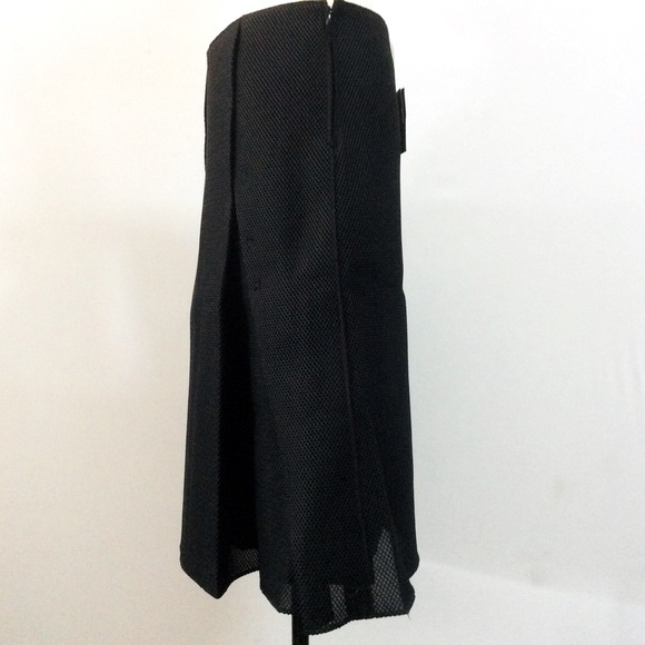 The PEOPLE’S (4) A-Lined Mesh SKIRT, Box Pleated. - Picture 3 of 7